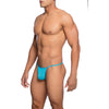 Mob tanga transparente con forma de t aqua