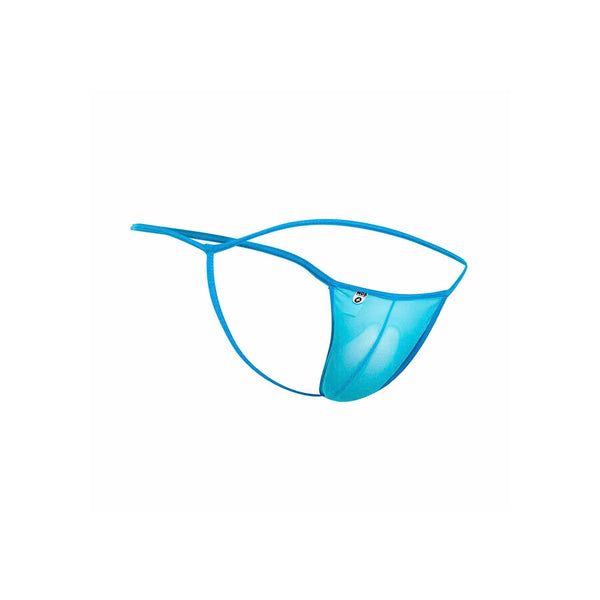 Mob tanga transparente con forma de t aqua