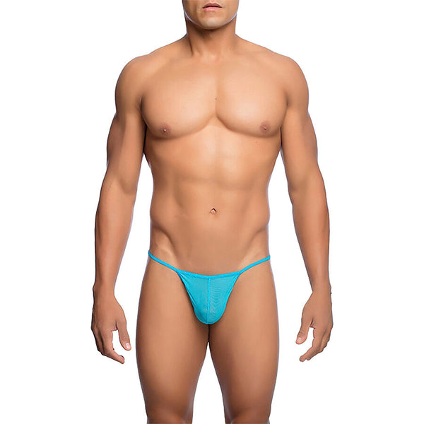Mob tanga transparente con forma de t aqua