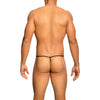 Mob tanga transparente con forma de t negro