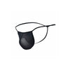 Mob tanga transparente con forma de t negro
