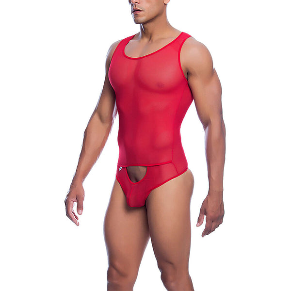 Mob bodysheer transparte rojo