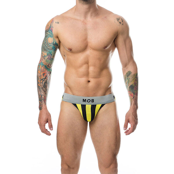 Mob jock clasico stripe amarillo talla xxl