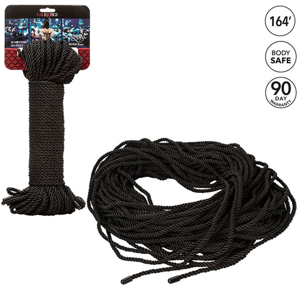 Calexotics scandal cuerda bdsm negra 50 m