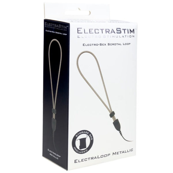 Electrastim electraloop anillo escrotal metálico ajustable