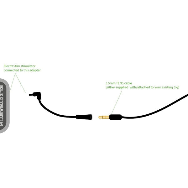 Electrastim adaptador estándar a conector 3.5 mm