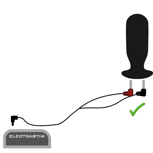 Electrastim cables de estimulación 90 grados