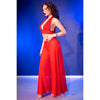 Chilirose cr 4857 set top y pantalones rojo