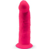 Silexd modelo 2 pene realístico silicona premium silexpan fucsia 19.2 cm