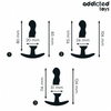 Addicted set de 3 plug anal silicona modelo 1