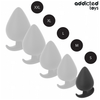 Addicted plug anal silicona talla s 5 3 cm