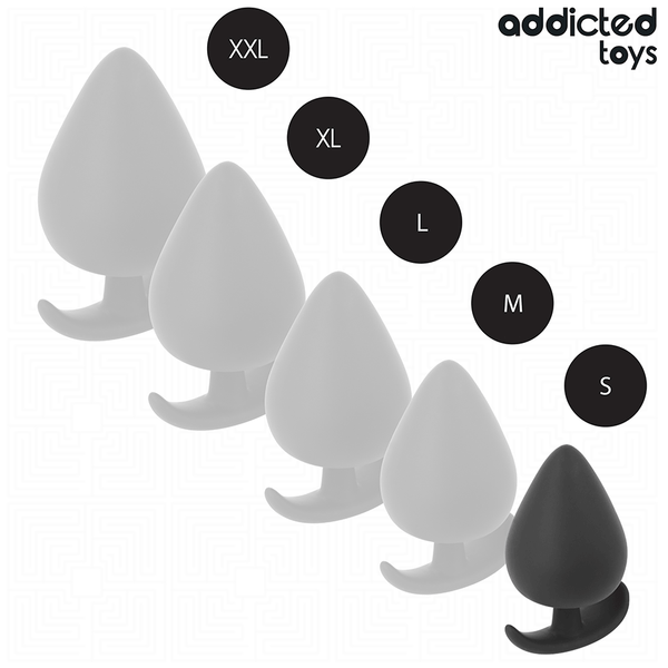 Addicted plug anal silicona talla s 5 3 cm