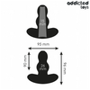 Addicted plug anal hueco silicona talla m 9 6 cm