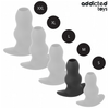 Addicted plug anal hueco silicona talla m 9 6 cm