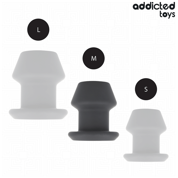 Addicted plug anal hueco extrem silicona talla m 8 7 cm