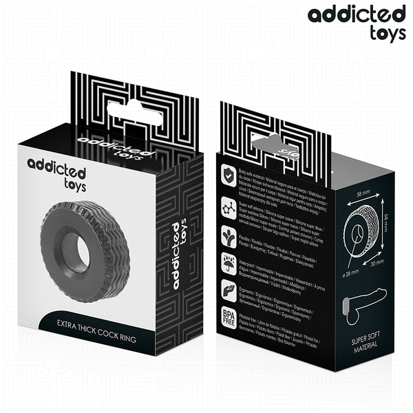Addicted anillo para el pene extra grueso