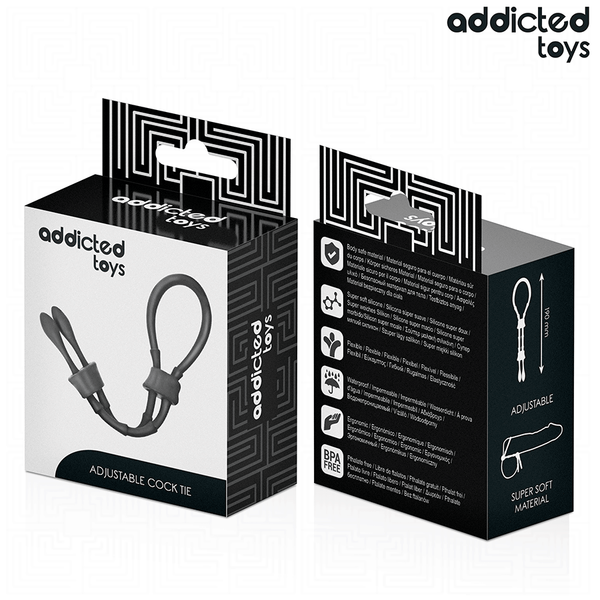Addicted cuerda silicona ajustable para el pene
