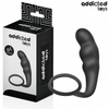 Addicted plug anal con anillo silicona modelo 4