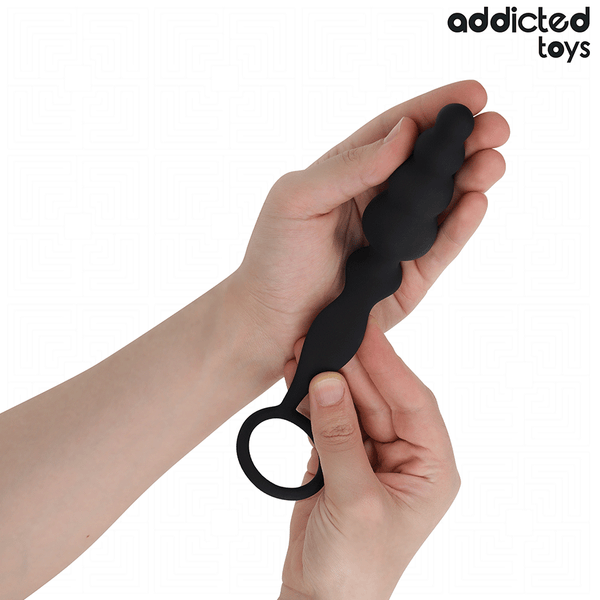Addicted plug anal con anillo silicona modelo 5