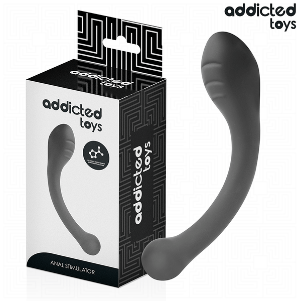 Estimulador anal doble silicona 18 cm