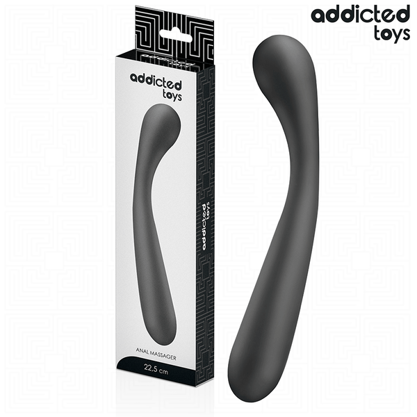 Addicted masajeador anal doble silicona 22 5 cm