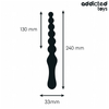 Addicted masajeador anal doble silicona 24 cm