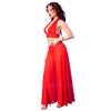 Chilirose cr 4857 set top y pantalones rojo