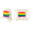 Pride mochila algodón bandera