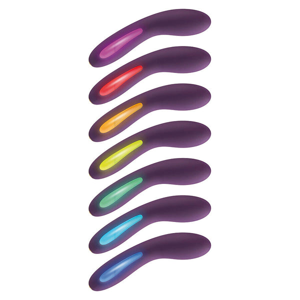 Luz luminate vibrador morado