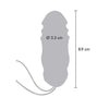 Happiness sunn side movimiento arriba y abajo vibrador control remoto fucsia