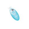 Happiness im so eggcited vibrador con control remoto azul