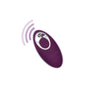 Happiness knock knock eggstavagant vibrador con control remoto morado