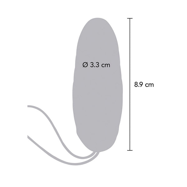 Happiness knock knock eggstavagant vibrador con control remoto morado