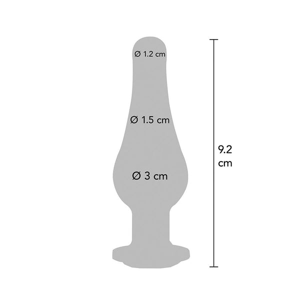 Toyjoy anal play diamante bum bijou plug anal pequeño