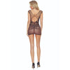 Passion BS 111 body encaje negro