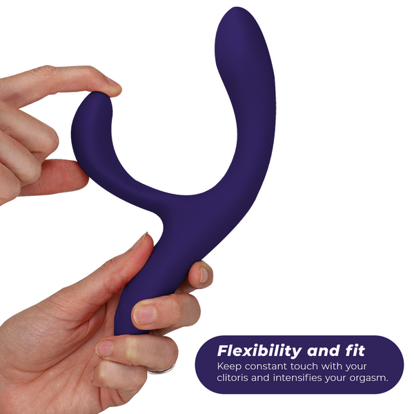 Nova 3 vibrador rabbit azul medianoche