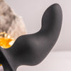 Ro zen rro plug anal con anillo vibrador para el pene negro