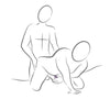 Echo masturbador vibrador negro