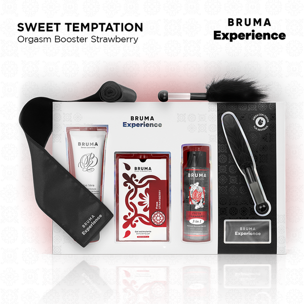 Bruma kit tentación dulce fresa con potenciador de orgasmos