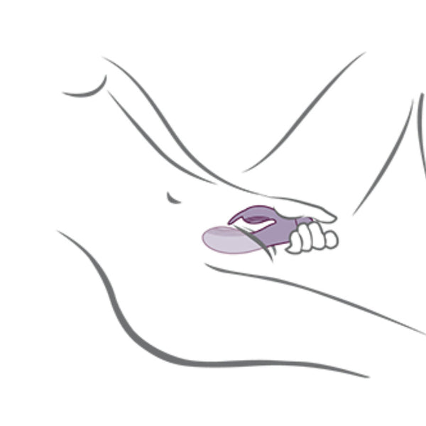 Glo girl vibrador rabbit morado