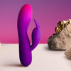Glo girl vibrador rabbit morado