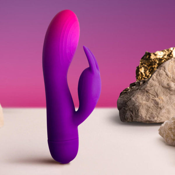 Glo girl vibrador rabbit morado