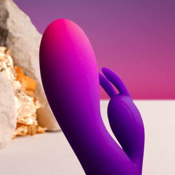 Glo girl vibrador rabbit morado