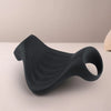 Palm masturbador vibrador flexible negro
