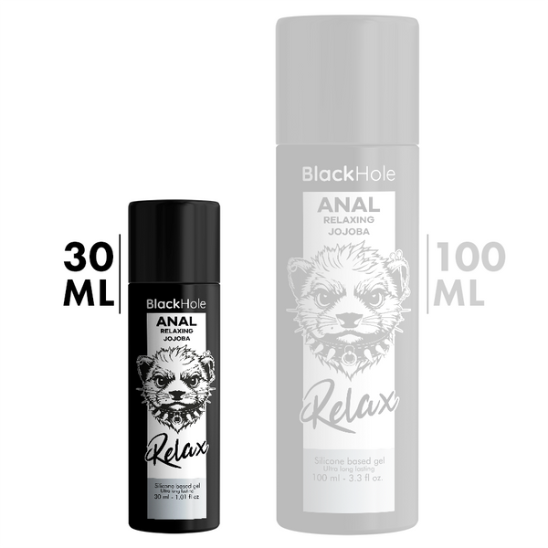 Black anal relaxing con jojoba base silicona 30 ml