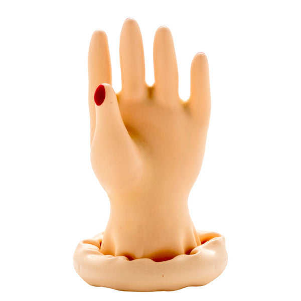 Condomerie preservativo decorativo pintado a mano palma de la mano modelo 1