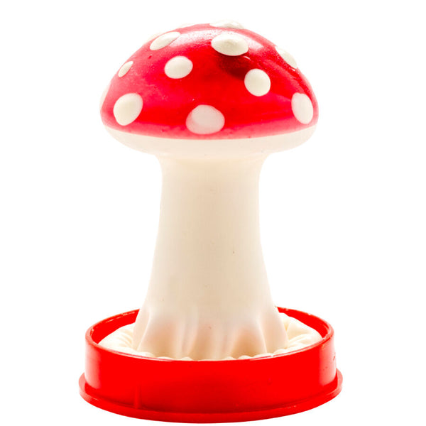 Condomerie preservativo decorativo pintado a mano seta venenosa modelo 1