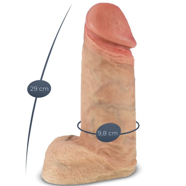 Silexd modelo 1 xtreme pene realístico silicona premium 28 cm