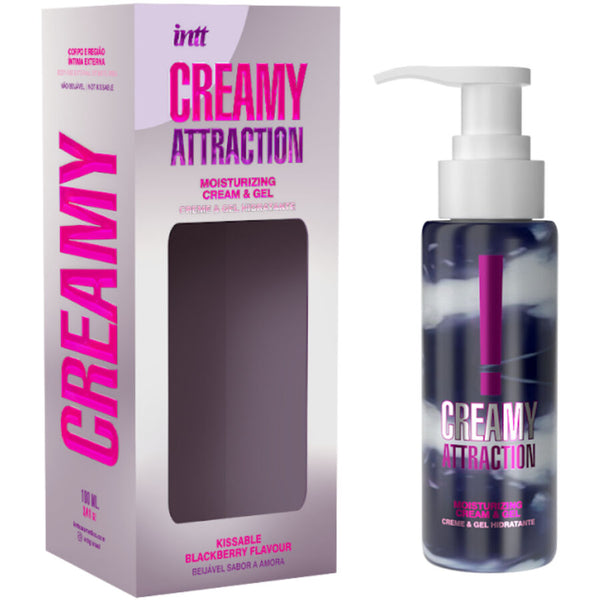 Intt crema y gel besable sabor mora 100 ml