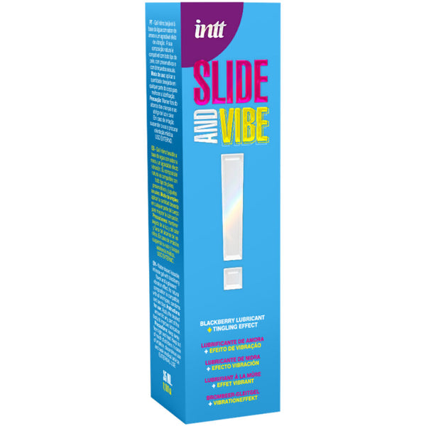 Intt lubricante íntimo besable base agua con efecto vibración 35 ml